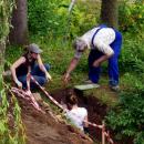 02014. Archäologen bei der Arbeit in Sanok