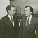 Edgar M Bronfman and President George H W Bush