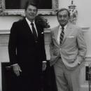 Robert H. Phinny and Ronald Reagan 1982