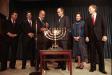 President Bush and Vice President and Mrs. Quayle Participate in a Hanukkah Celebration