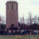 Visit by U.S. President Ronald Reagan to Bitburg military cemetery 1985, people on cemetery 1 -0002