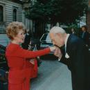 Denis Thatcher Nancy Reagan 1988