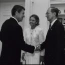 George W. Landau and Ronald Reagan 1982